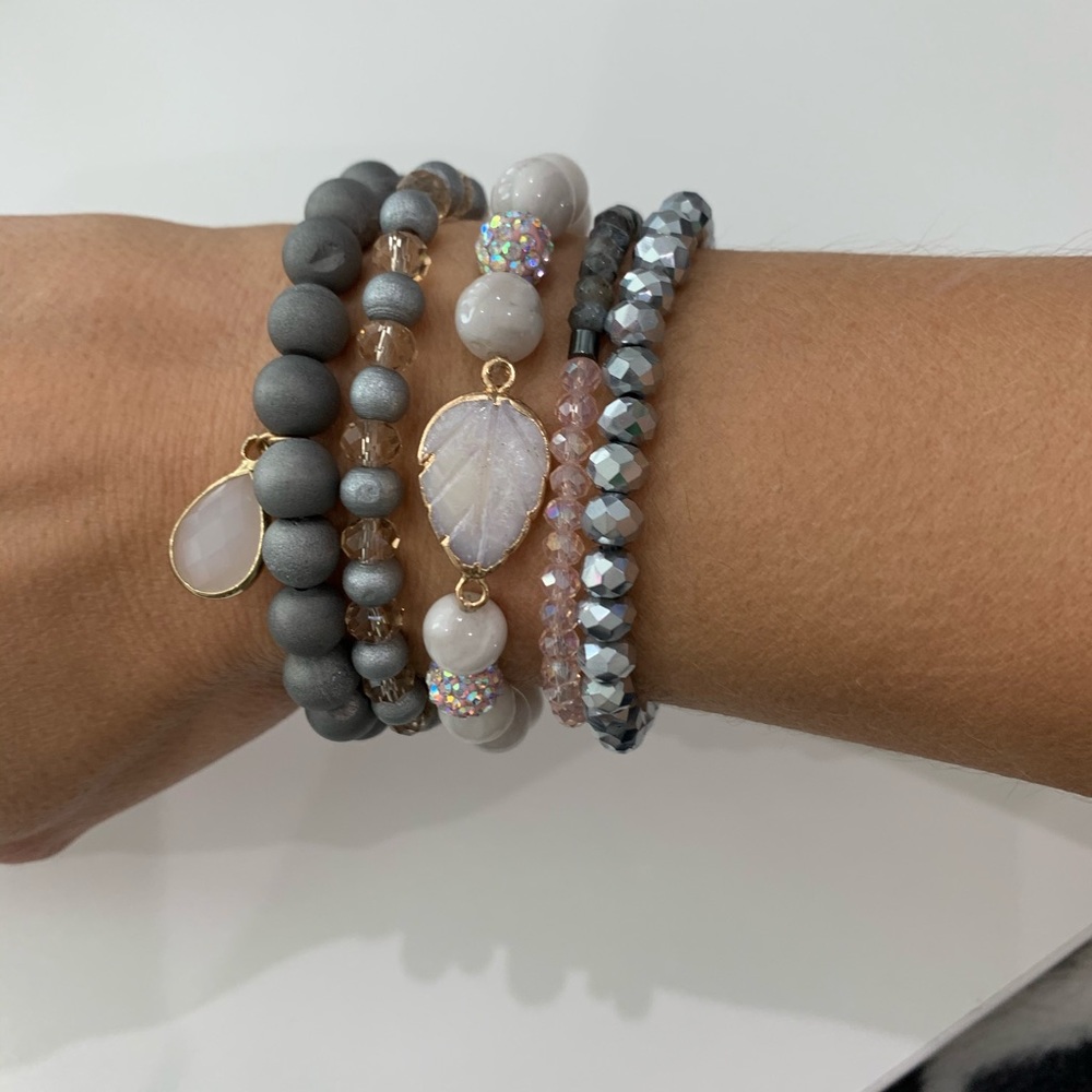 5-pc bracelet stack - Picture 2 of 5